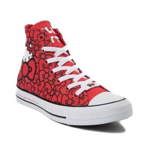 hello kitty converse red